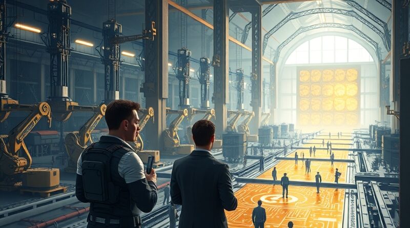 Futurystyczna megafabryka chipów AI w budowie. Elon Musk nadzoruje produkcję, która ma zaspokoić potrzeby Tesli i SpaceX.