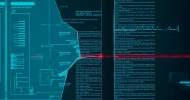 Uszkodzony interfejs medyczny z czerwonym akcentem, sugerujący ukryte błędy AI w rekomendacjach leczenia.