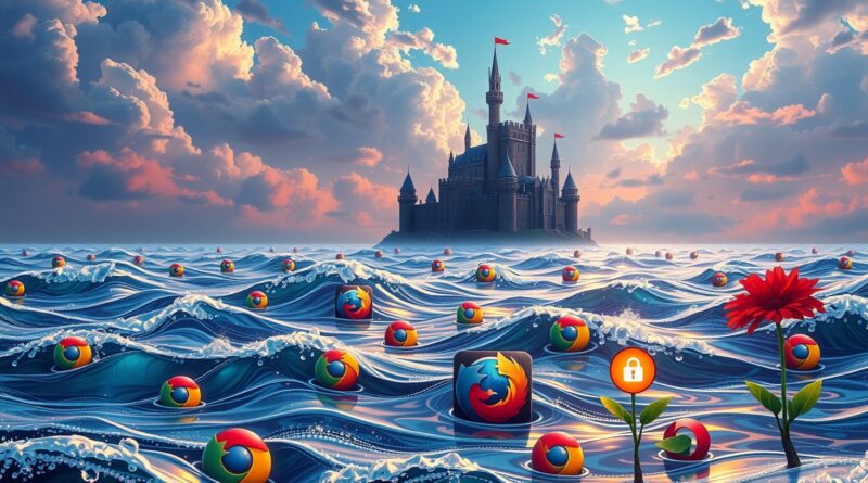 Surrealistyczny ocean browserów, AI, prywatność i dobrostan cyfrowy zagrażają dominacji Chrome.