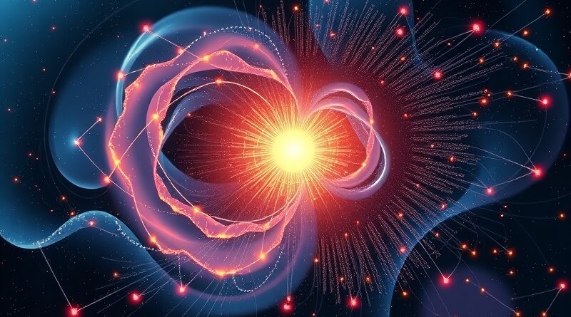 Nebula danych językowych, AI jako serce z obwodów, subtelny wpływ na język.