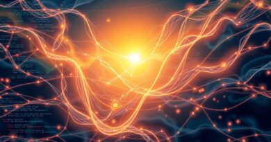 Renesansowa wizja otwartego kodu i sieci neuronowych, nawiązująca do OpenAI, symbolizuje nowy etap rozwoju AI.