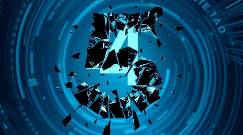 Roztrzaskana liczba „5” symbolizuje problemy z premierą GPT-5 i powrót do GPT-4o.