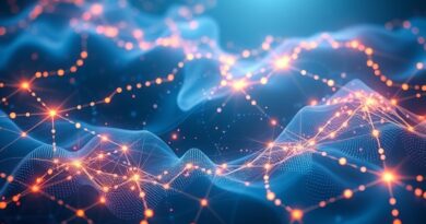 [ { "alt_text": "Abstrakcyjna konstelacja danych, cyfrowa rzeka, połączenie AWS i OpenAI, cyberpunkowa wizja innowacji AI." } ]