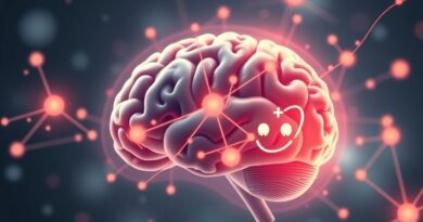 Abstrakcyjny mózg przetwarzający dane szeregów czasowych w predykcje, z logotypami Darts i Hugging Face.\