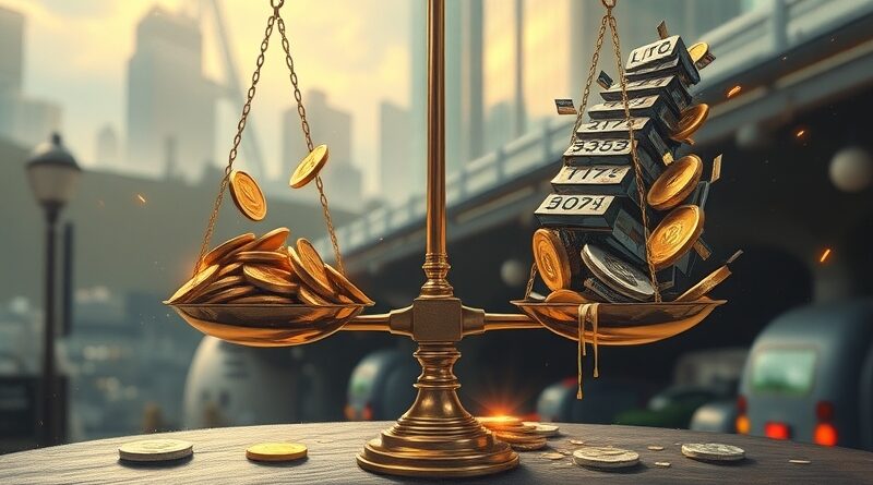 Chwiejna waga: z jednej strony cyfrowe monety i giełda, z drugiej waląca się infrastruktura i Dolina Krzemowa.