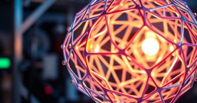 Skomplikowana, trójwymiarowa struktura drukowana 3D w laboratorium. Światło i AI zwiększają wytrzymałość materiału.