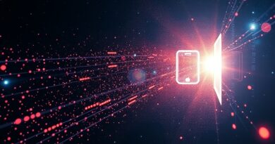 Kosmiczna eksplozja tworząca ikonę App Store, symbolizująca narodziny AI wideo generacji (Sora OpenAI).