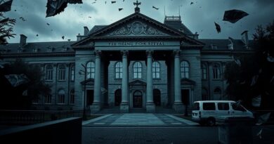 Rozpadający się budynek, e-mail, cień. Metafora odejścia Summersa z OpenAI po ujawnieniu korespondencji z Epsteinem.