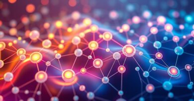 Abstrakcyjna sieć neuronowa "Liquid AI": płynne węzły, przepływ danych, poprawa małych modeli językowych.