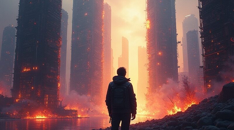 Futurystyczny krajobraz AI: upadek LLM, triumf modeli świata, sylwetka Yanna LeCuna.