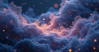 Połączenie chińskiej kaligrafii i kodu AI. Niebiesko-złota symbolika innowacji w inżynierii oprogramowania.