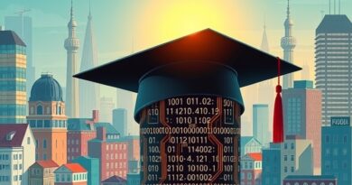 Rozpuszczająca się czapka absolwenta w płytkę drukowaną, miasto łączy uczelnie i startupy. AI, dylemat wyboru.