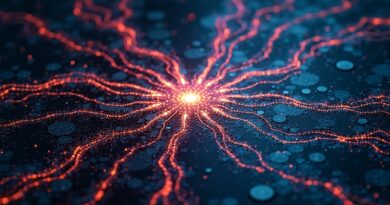 Bizantyjska sieć neuronalna, pulsujące połączenia chipów i przełączników fotonicznych, kręgosłup "fabryk AI" Nvidii.