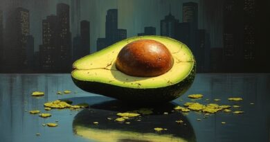 Zwiędłe awokado na biurku w Dolinie Krzemowej symbolizuje opóźniony model AI "Avocado" od Meta.