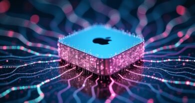 Mac mini otoczony siecią neuronową; wzrost cen, spekulacje, kryzys podażowy wśród entuzjastów AI.