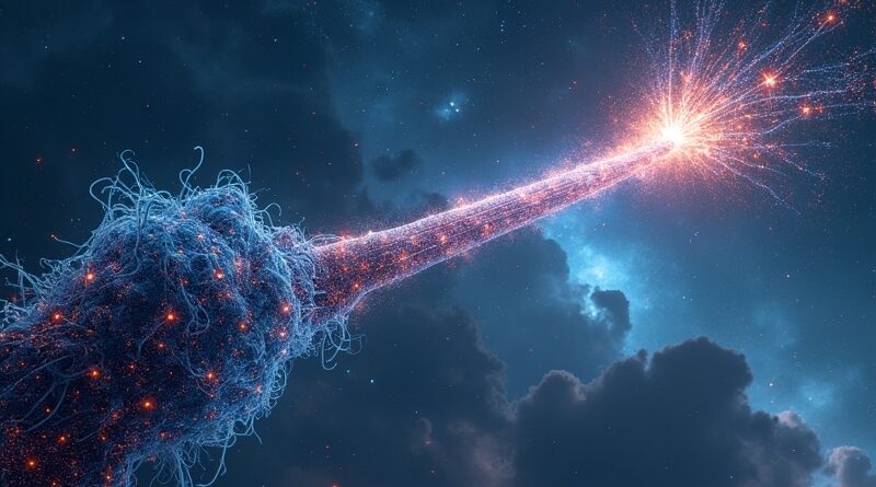 Proca z sieci neuronowych mierzy w monolitycznego giganta. Startupy AI jako pociski w kosmosie.