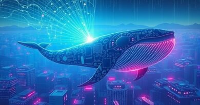 Krzemowy wieloryb TSMC płynie w cyfrowym oceanie zwiastując tajwański boom sztucznej inteligencji.