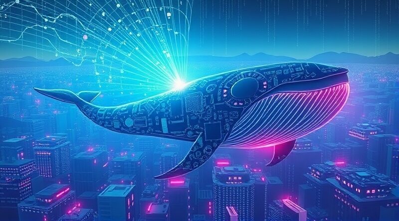 Krzemowy wieloryb TSMC płynie w cyfrowym oceanie zwiastując tajwański boom sztucznej inteligencji.