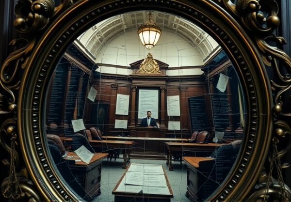 Rozbite lustro: cyfrowy sąd, kod, dokumenty. Erozja tajemnicy adwokackiej w erze AI.