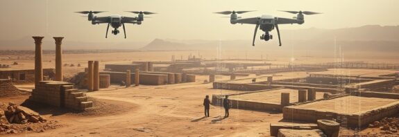 Bliski Wschód: ruiny i drony. Algorytmiczna wojna, zatarcie granic między człowiekiem a maszyną.