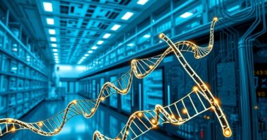 Futurystyczna fabryka leków Eli Lilly i Nvidia: AI, DNA i obwody scalone.