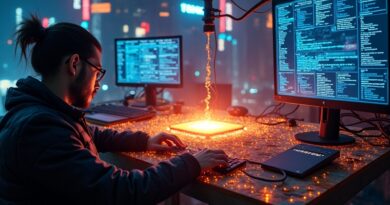 Cyfrowa kuźnia w Pekinie. Programista nadzoruje proces tworzenia "Code Harness".