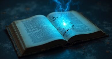 Rozbity, starodawny "Blue Book" z kodem: metafora erozji akademickiej uczciwości w Stanford.