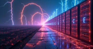 Fuzja kopalni Bitcoina w centrum danych AI; energia, ewolucja, nadzieja.