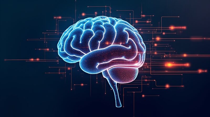 Abstrakcyjny mózg cyfrowy zarządza strumieniami danych, zastępując kod w Salesforce AI.