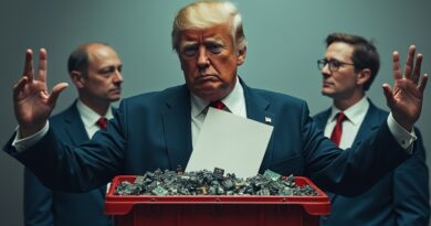Trump wyrzuca dekret AI do śmieci, marionetkarze Musk, Zuckerberg i Sacks w cieniach.