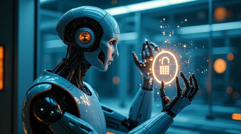 Robot z kodu usiłuje dosięgnąć kopii zapasowej za szkłem
