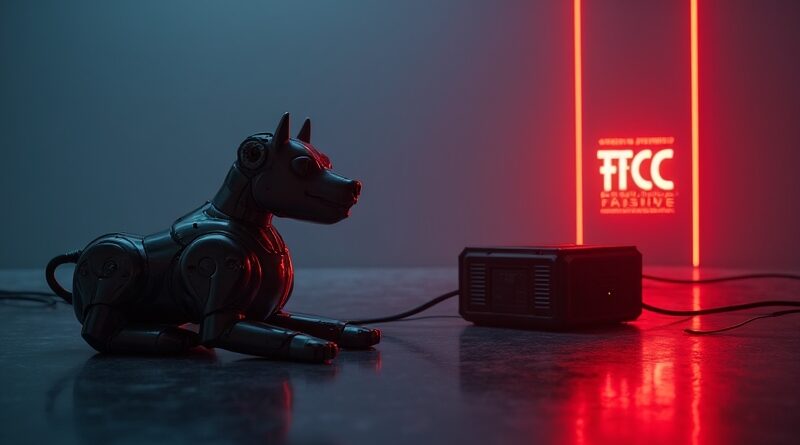 FCC odcina prąd i dane robotowi i inwerterowi w porcie.