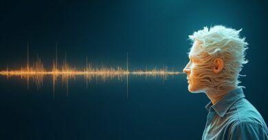 Waveform audio w sylwetkę omija kruszące się transkrypty.