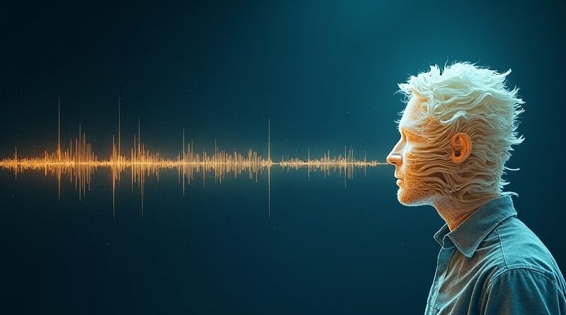 Waveform audio w sylwetkę omija kruszące się transkrypty.