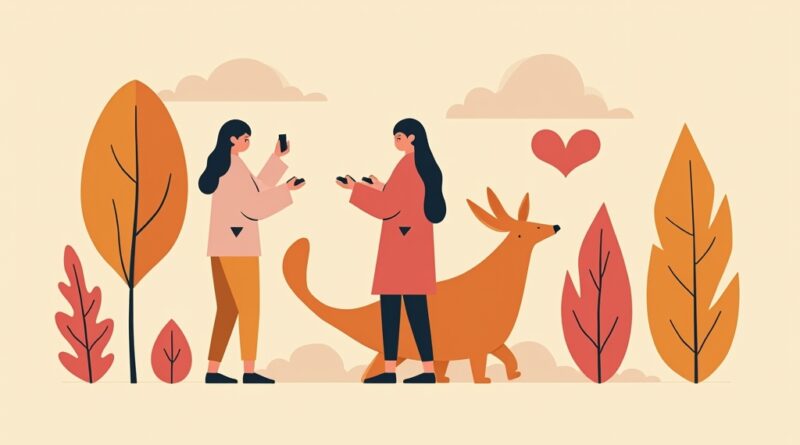 Ilustracja wektorowa z elementami symbolicznymi, nawiązująca do tańszego modelu AI i ujawnionej tożsamości.