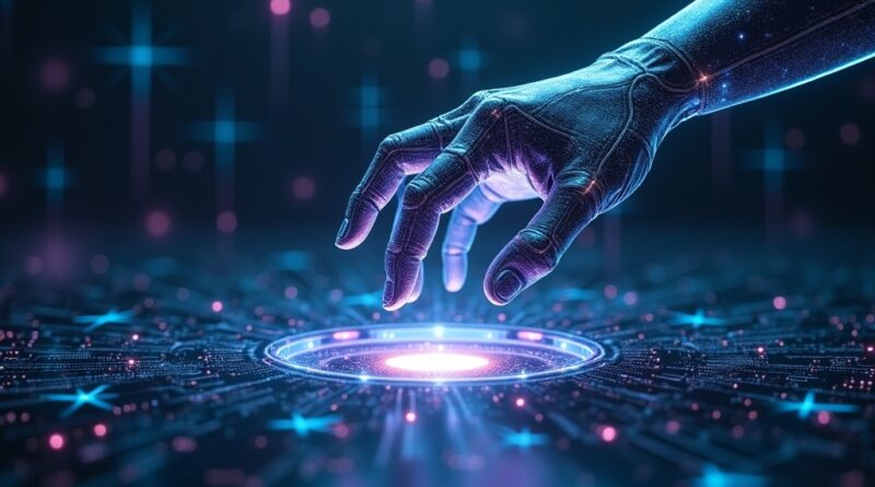 Cyfrowa dłoń AI używa cudzego testowego etheru do opłacenia kontraktu w sieci Ethereum.